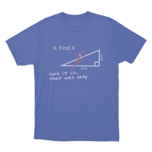 Find X Meme Unisex T Shirt Blue