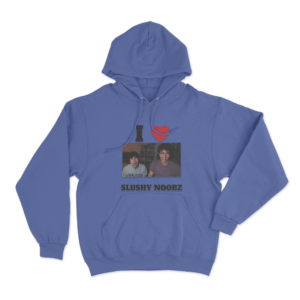 I Love Slushy Noobz Unisex Hoodie Blue