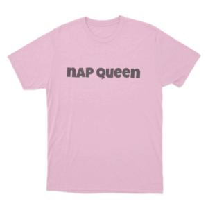 Nap Queen Unisex T Shirt Pink