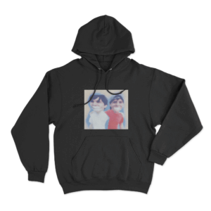 Slushy Noobz Hugging Unisex Hoodie Black